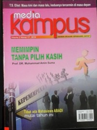 Media kampus, volume 2 nomor 17, 2014