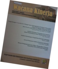 Image of Jurnal wacana kinerja, Vol.18 No.1 Juni 2015