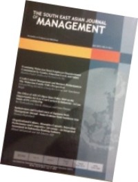 Image of The South East Asian Journal of MANAGEMENT, (Vol.7 No.2, October 2013)
